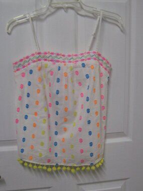 Lilly Pulitzer Polka Dot Cotton Camisole Size XS
